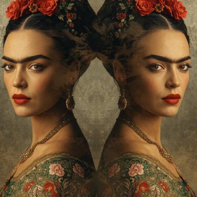 Lucid Origin A Surreal Reinterpretation Of The Two Fridas With 3